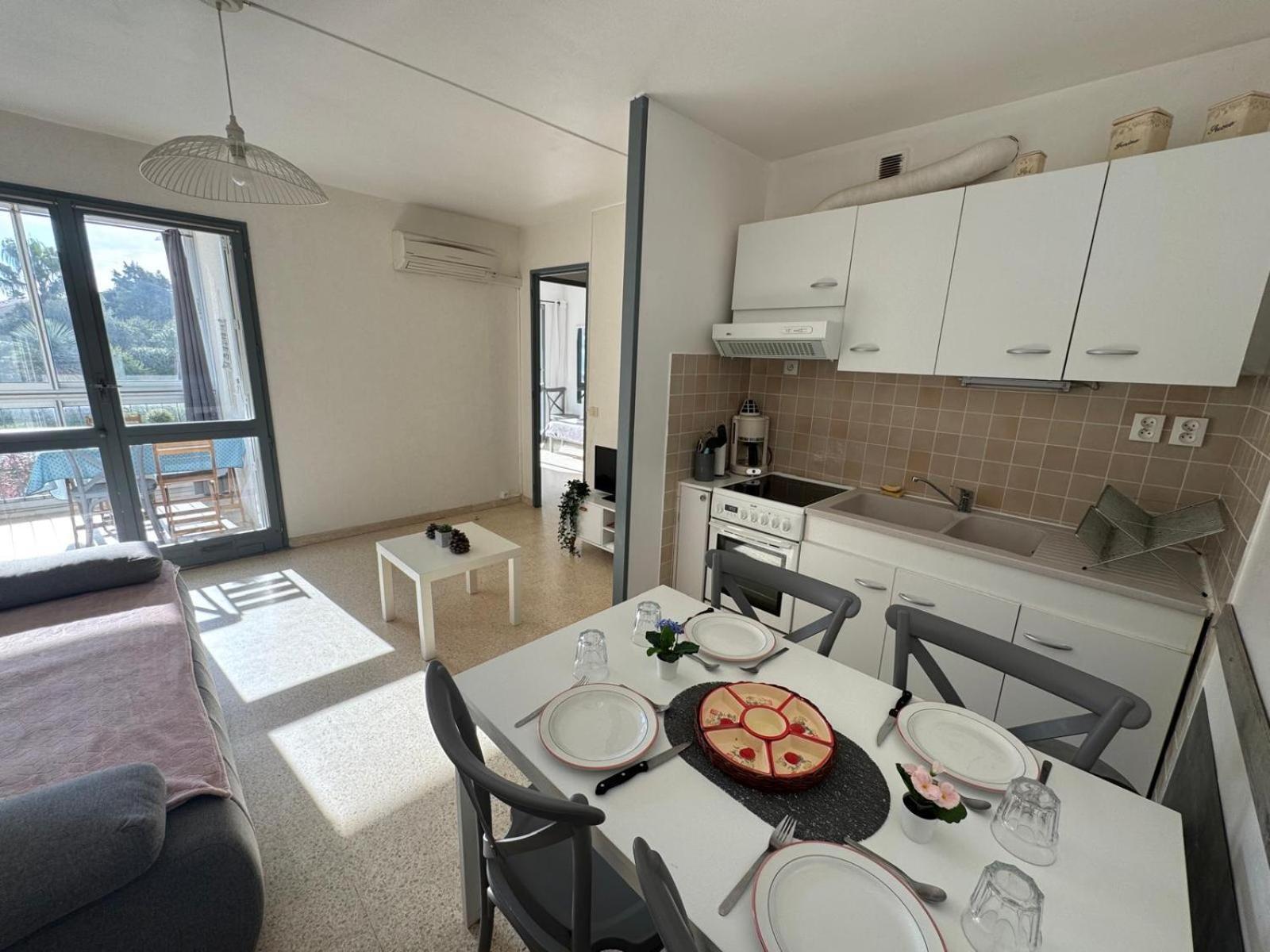 Sol-Y-Days Goelette, Agreable Appartement En Rdc Avec Parking, Proche Du Centre-Ville Et De La Plage เลอ โกร-ดู-รัว ภายนอก รูปภาพ